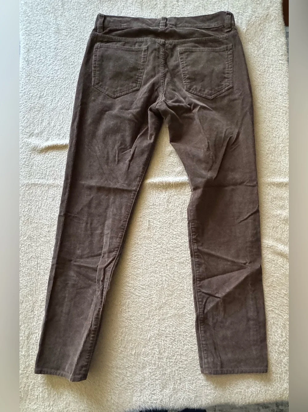 J. Crew Men's Dark Brown Corduroy Trousers